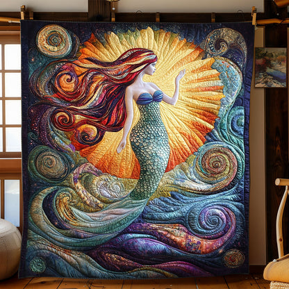 Beautiful Mermaid WJ1903005CL Quilt