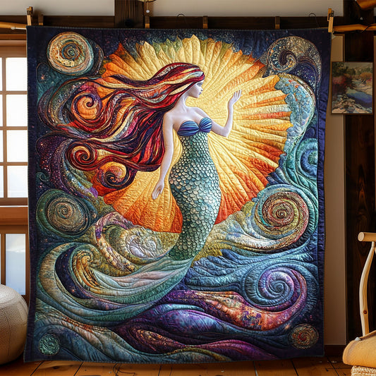 Beautiful Mermaid WJ1903005CL Quilt