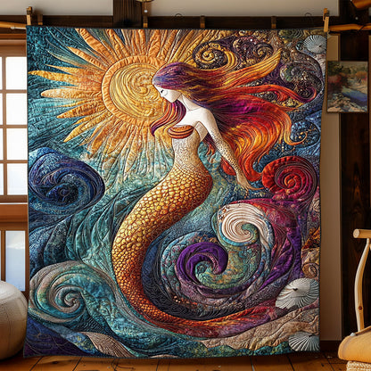 Beautiful Mermaid WJ2003007CL Quilt