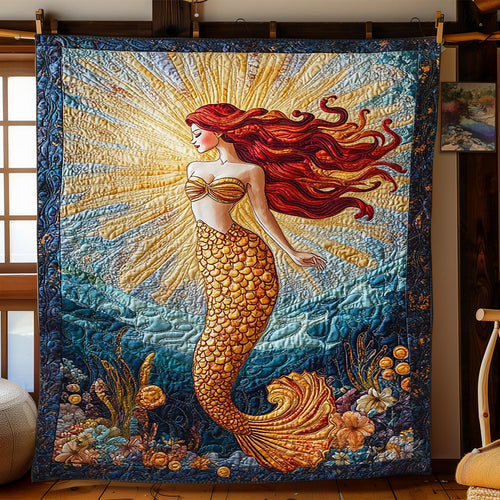 Beautiful Mermaid WJ2203003CL Quilt