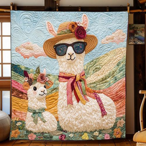 Boho Llama Garden WJ2003009CL Quilt