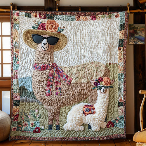 Boho Llama Garden WJ2003010CL Quilt