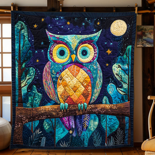 Dreamy Forest Owl WJ2103005CL Quilt