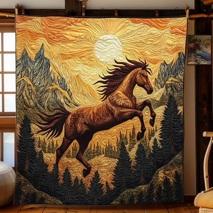 Galloping Horse WJ1203008CL Quilt