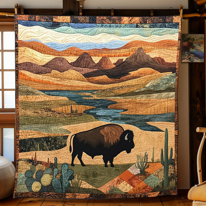Native Bison WJ2203019CL Quilt