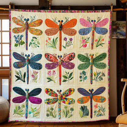 Patchwork Dragonfly WJ0702013CL Quilt