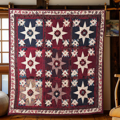 Patriotic Star WJ1102013CL Quilt