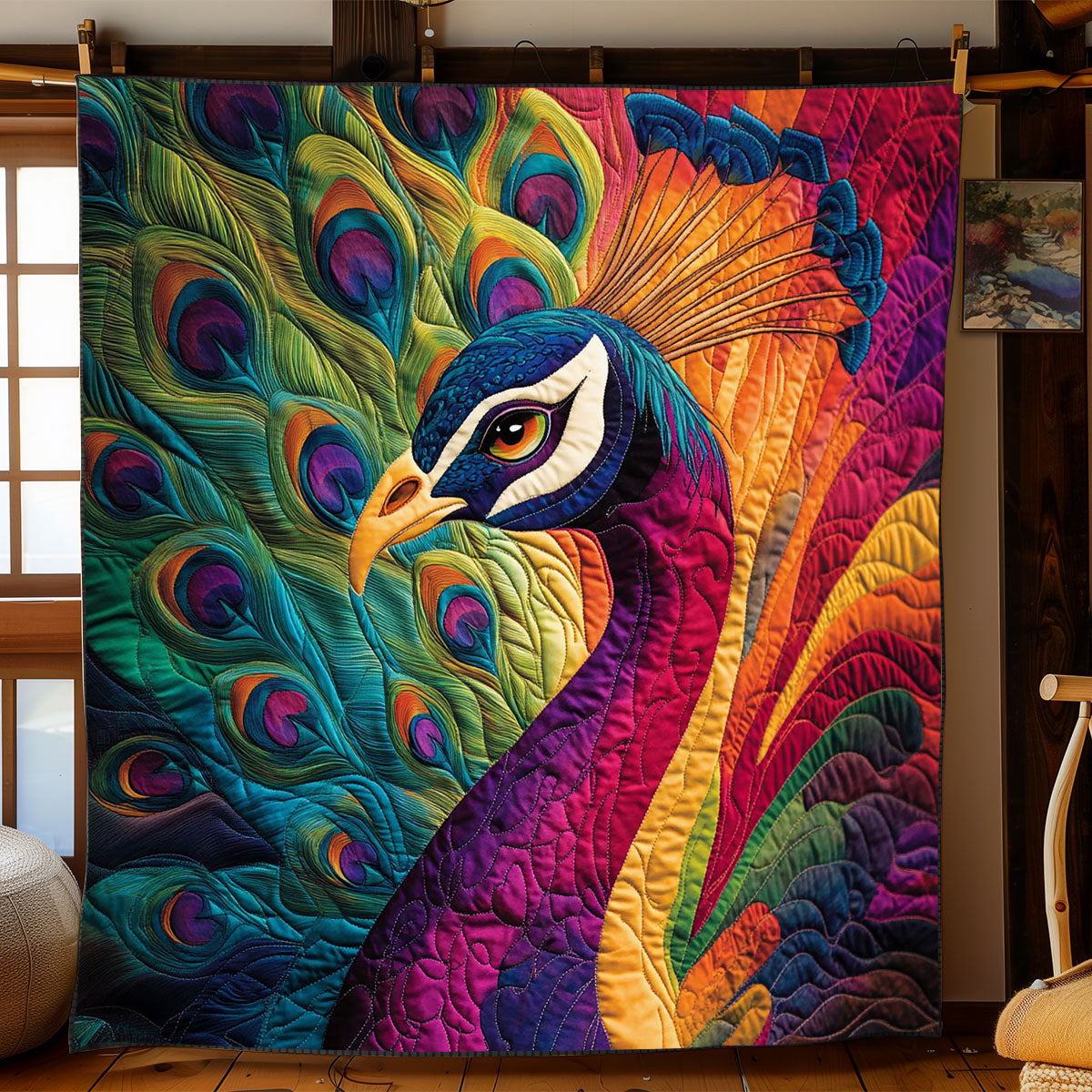 Peacock WJ2103021CL Quilt