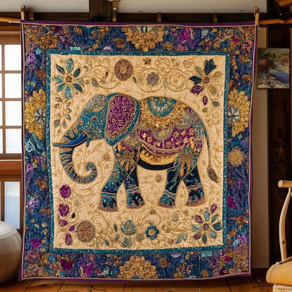 Regal Elephant Elegance WJ1903024CL Quilt
