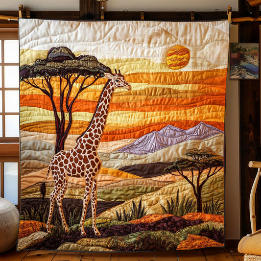 Savannah Giraffe WJ2003030CL Quilt