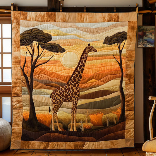 Savannah Giraffe WJ2003031CL Quilt