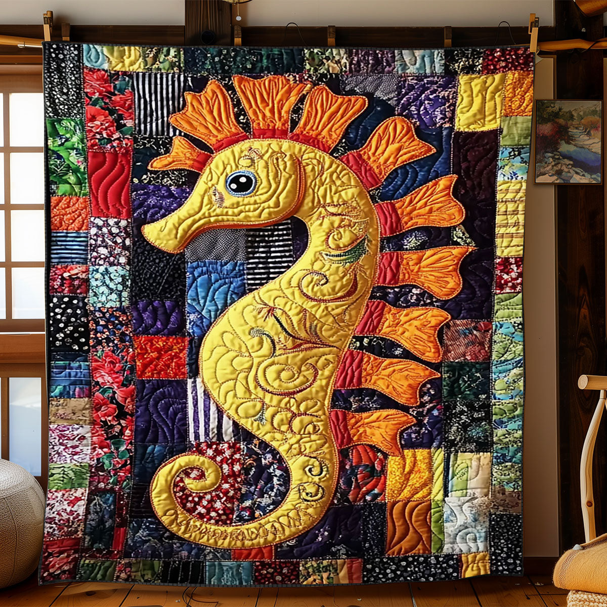 Seahorse WJ1002028CL Quilt