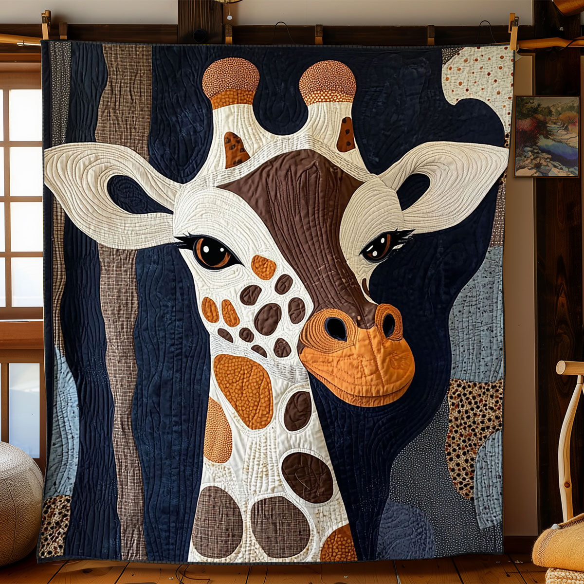 Spotted Giraffe WJ1203033CL Quilt