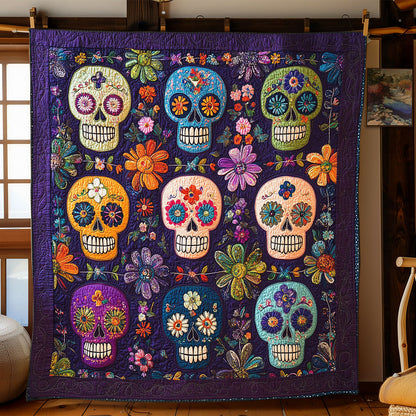 Sugar Skull WJ2003035CL Quilt