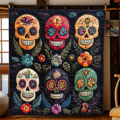 Sugar Skull WJ2003036CL Quilt