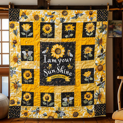 Sunflower Shine WJ2203032CL Quilt