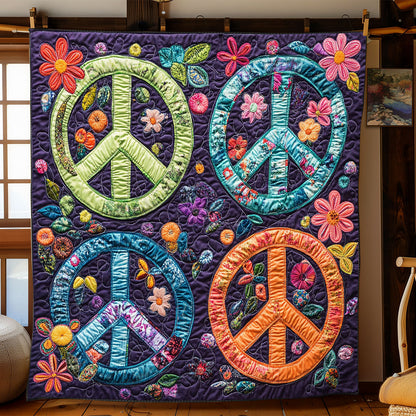 Trippy Hippie Sign WJ0703031CL Quilt