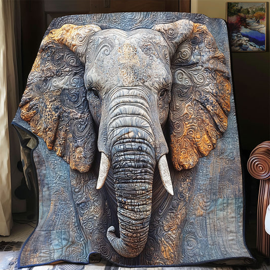 Ancient Elephant WU2712010CL Quilt