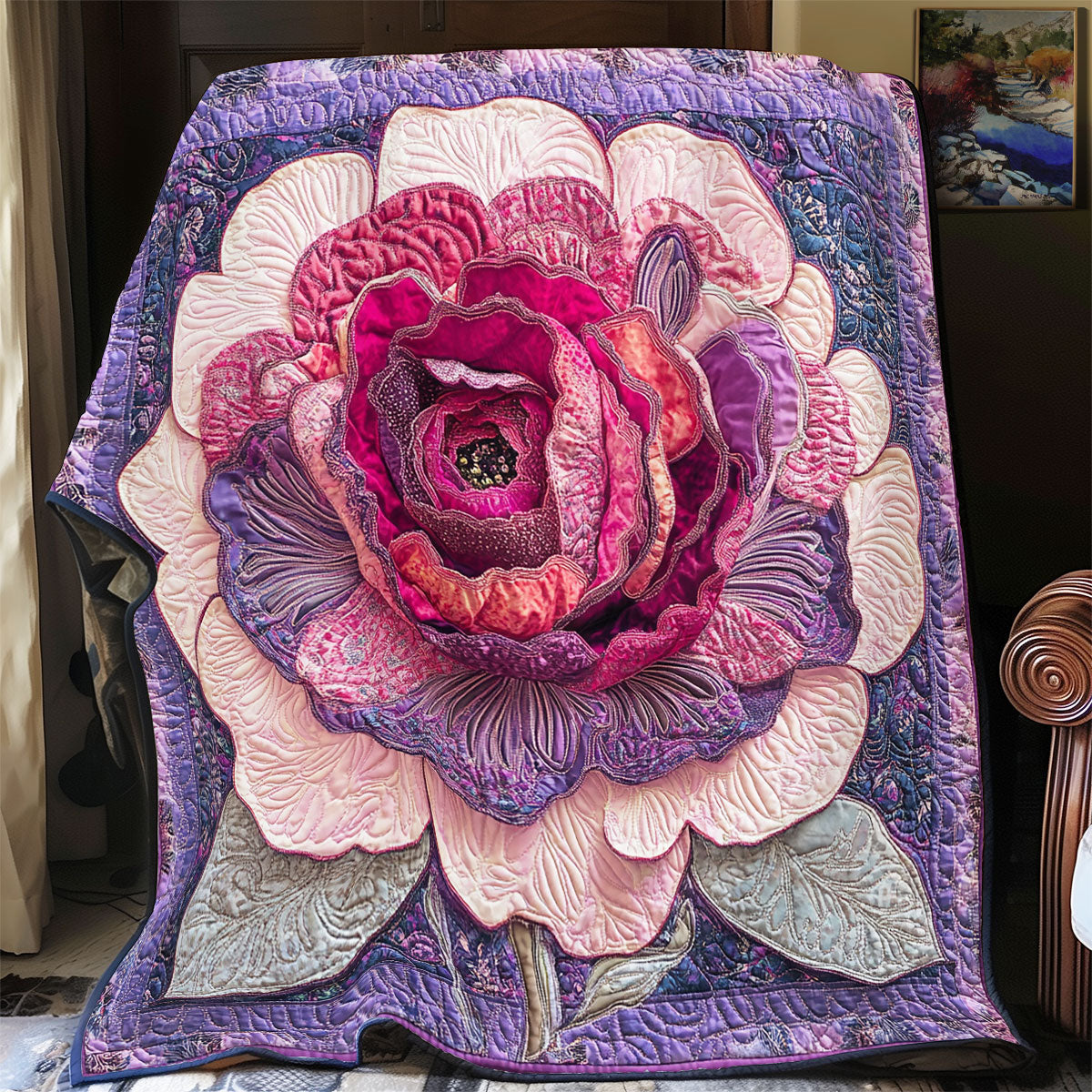 Carnation WU0601010CL Quilt