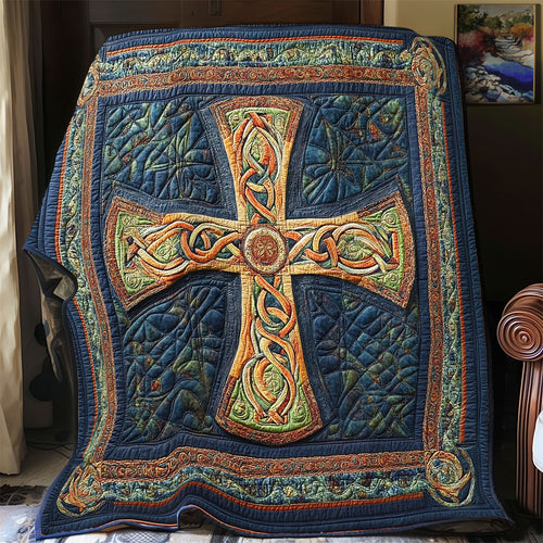 Celtic Cross WU2512016CL Quilt