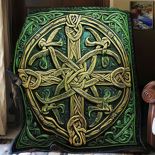 Celtic Cross WU2612018CL Quilt