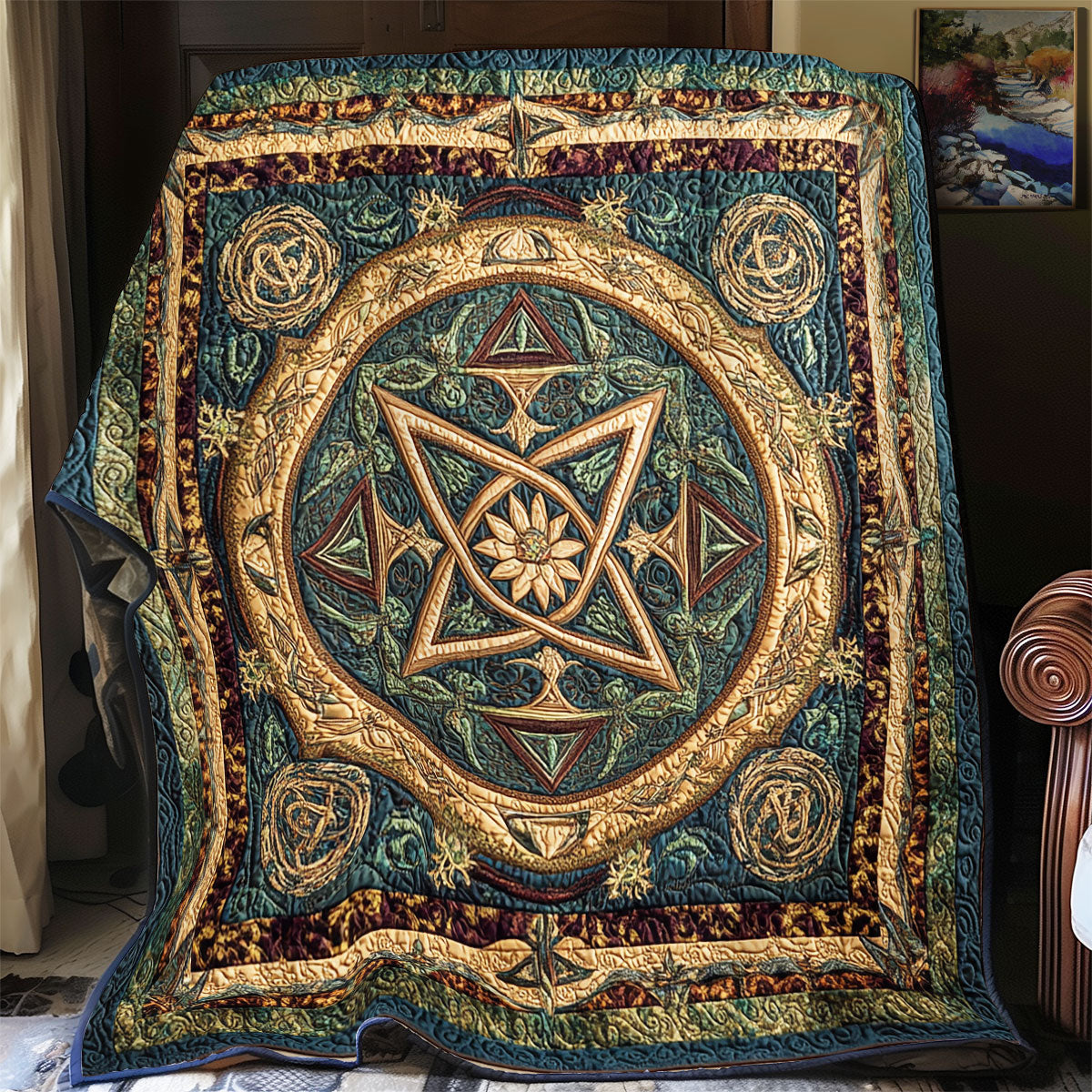 Celtic Love WU0401013CL Quilt