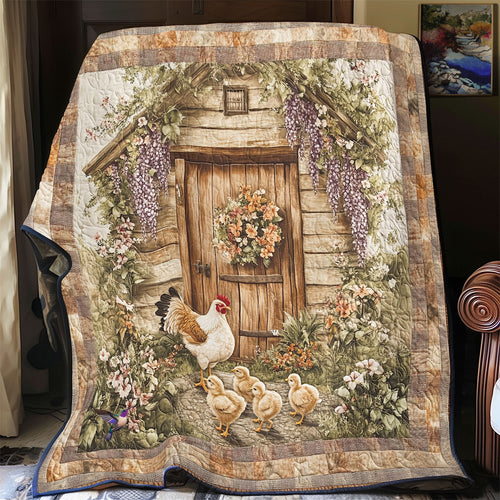 Chicken Coop WU2312020CL Quilt