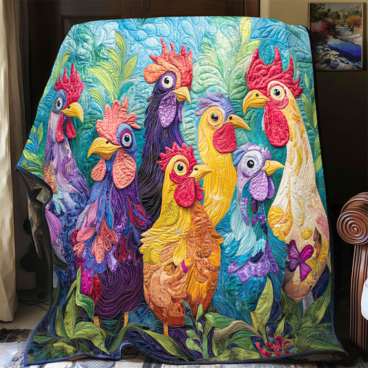 Chicken Gang WU0301027CL Quilt