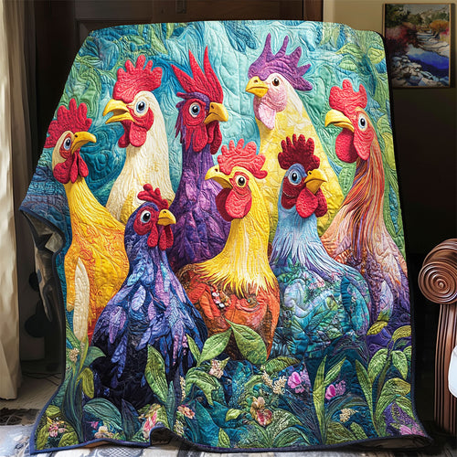 Chicken Gang WU0301030CL Quilt