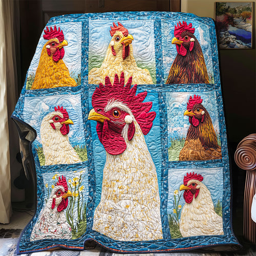 Chicken WU2512012CL Quilt