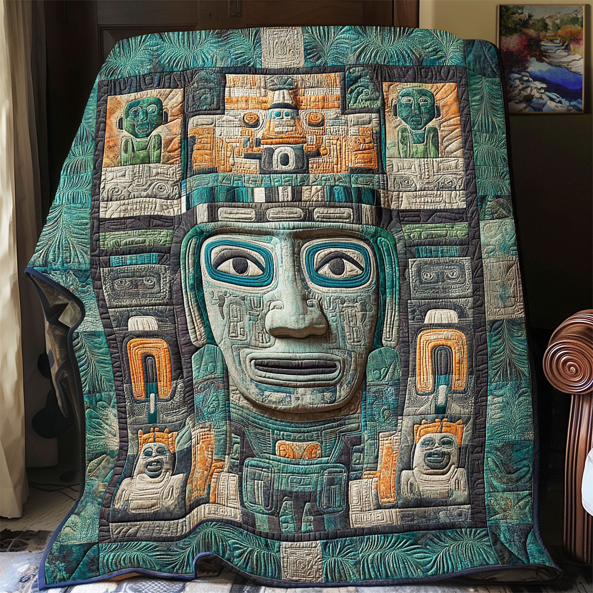Mayan Stone WU1601009CL Quilt