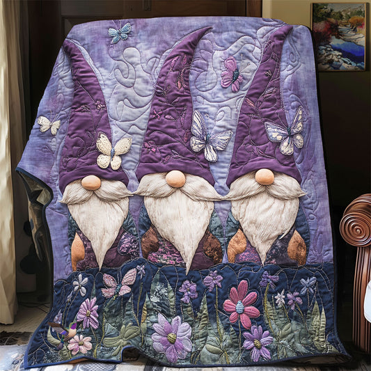 Purple Gnome WU2112022CL Quilt