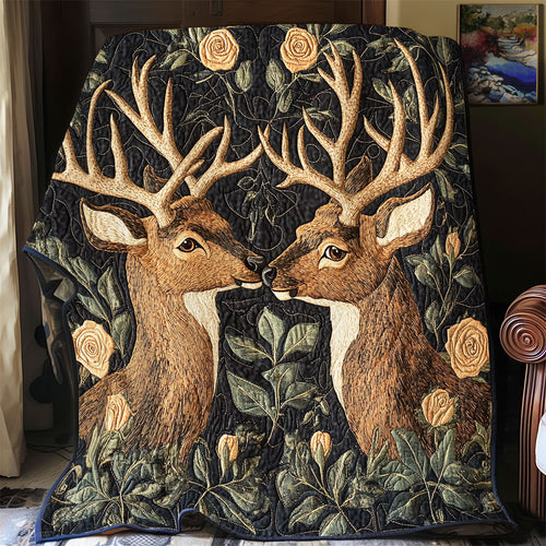 Reindeer Wild Touch WU1902001CL Quilt