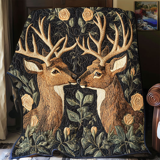 Reindeer Wild Touch WU1902001CL Quilt