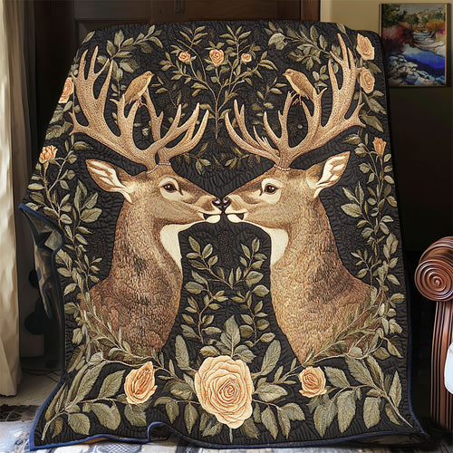 Reindeer Wild Touch WU1902002CL Quilt