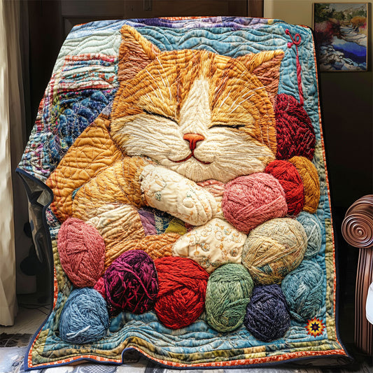 Sleeping Cat And Yarns WU2112001CL Quilt