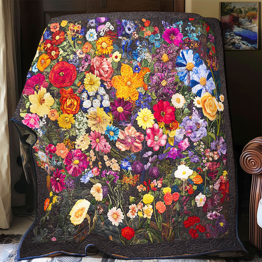 Spring Garden Patchwork WU2502042CL Quilt