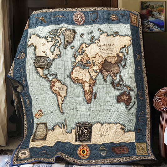 Travelling Around The World WU2112003CL Quilt