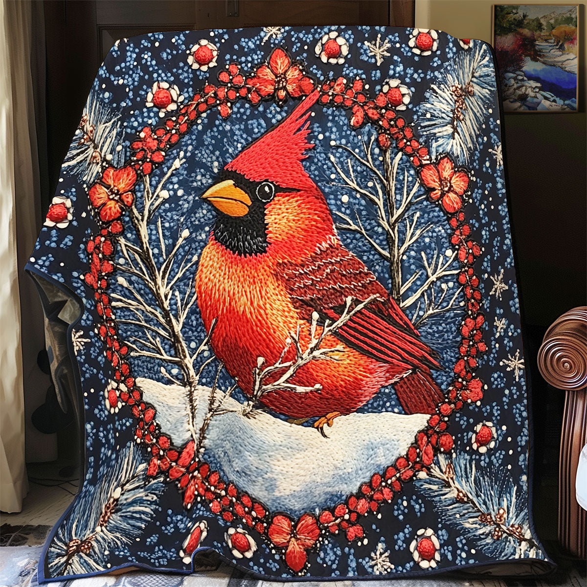 Vintage Cardinal WU0401004CL Quilt