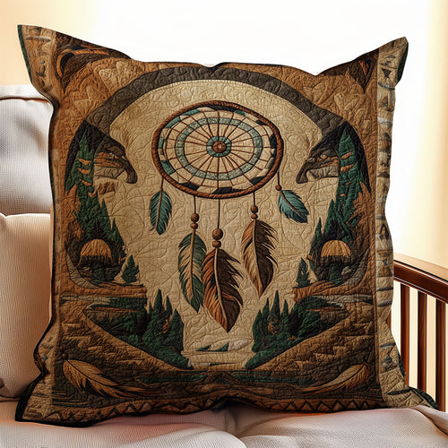 Native American Tribal Dreamcatcher WU0702076CL Quilt Pillow Case