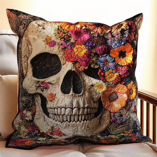 Skull WU0702050CL Quilt Pillow Case