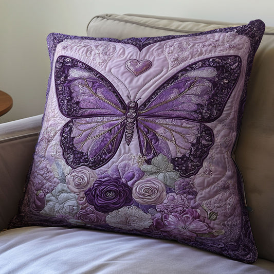 Butterfly Blooming Into You WU0702104CL Quilt Pillow Case