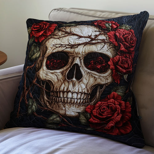 Skull And Roses WU0702018CL Quilt Pillow Case