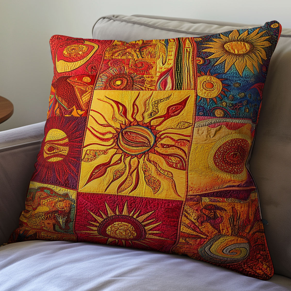 Vibrant Sun WU0702015CL Quilt Pillow Case