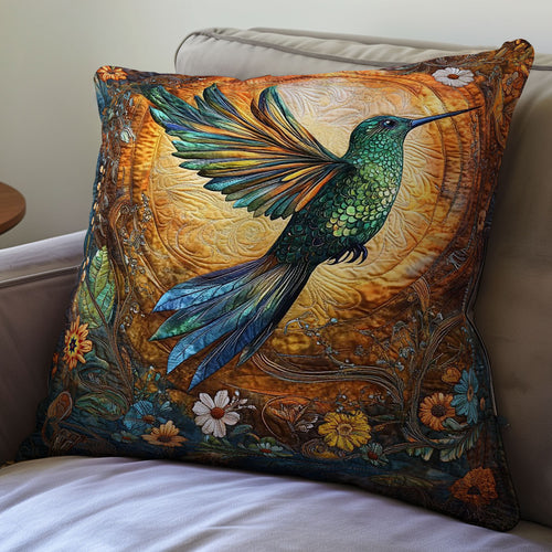 Vintage Hummingbird WU0702109CL Quilt Pillow Case