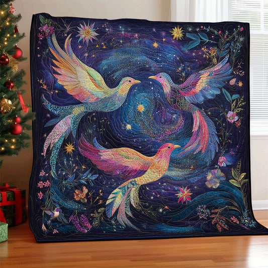 Bird Magical Night WU2312004CL Quilt