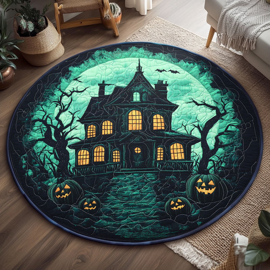 Bloodmoon Hollow WJ0708128CL Quilted Round Mat