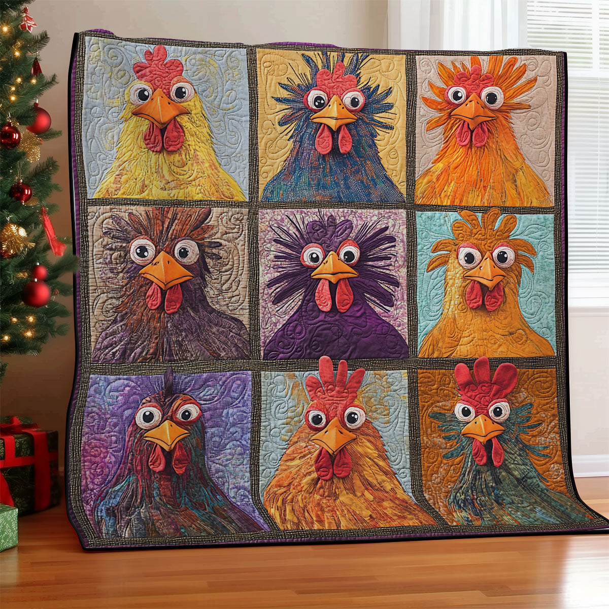 Chicken Gang WU0301056CL Quilt