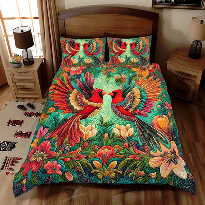 Cardinal Bloom WJ3012027CL Duvet Cover Set