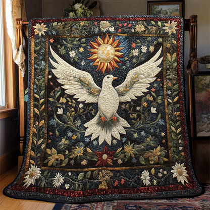 Stellar Peace Dove WJ0702033CL Quilt